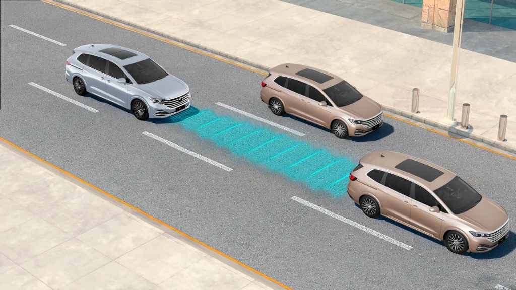 Kiểm soát hành trình thích ứng ACC Stop & Go trên Volkswagen Viloran